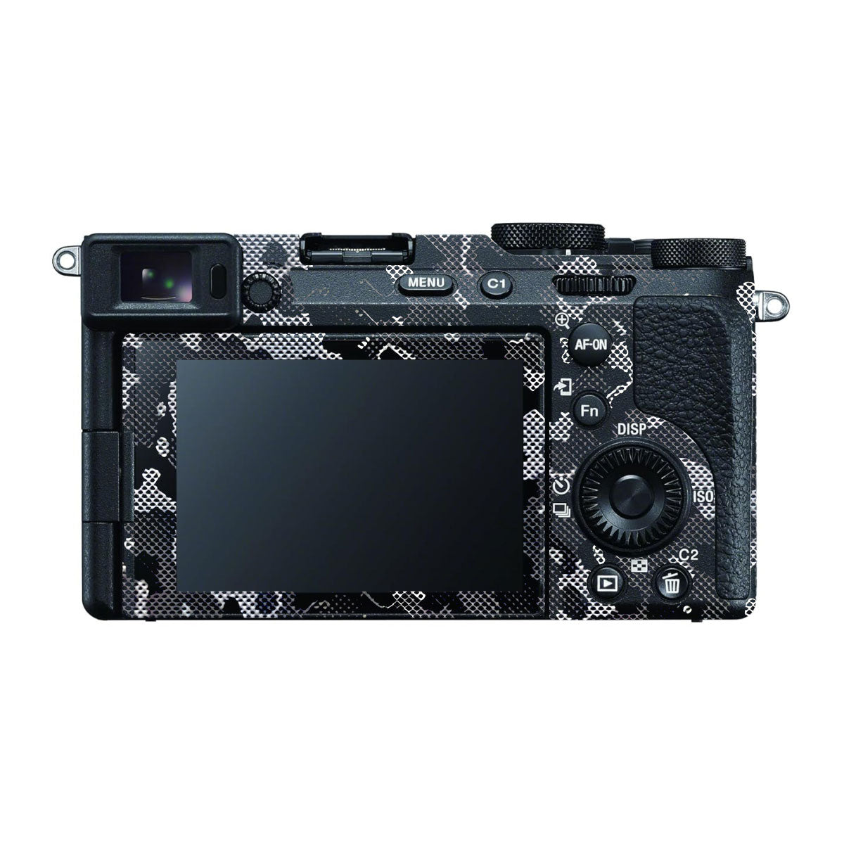 Stealth Grey Camo Sony A7 CII Camera Skins