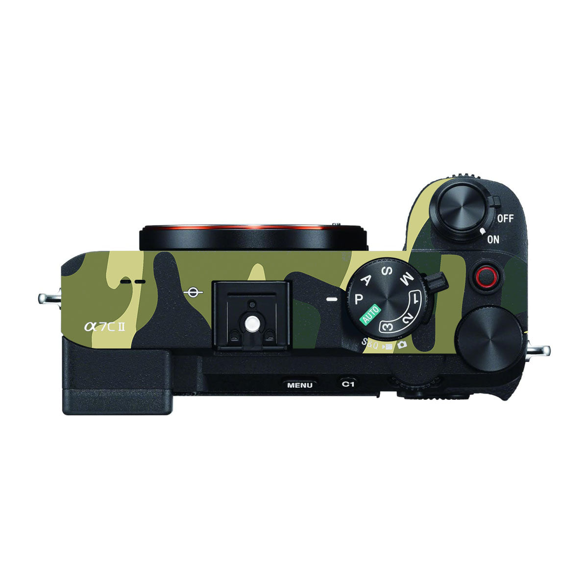 Forest Green Camo Sony A7 CII Camera Skins