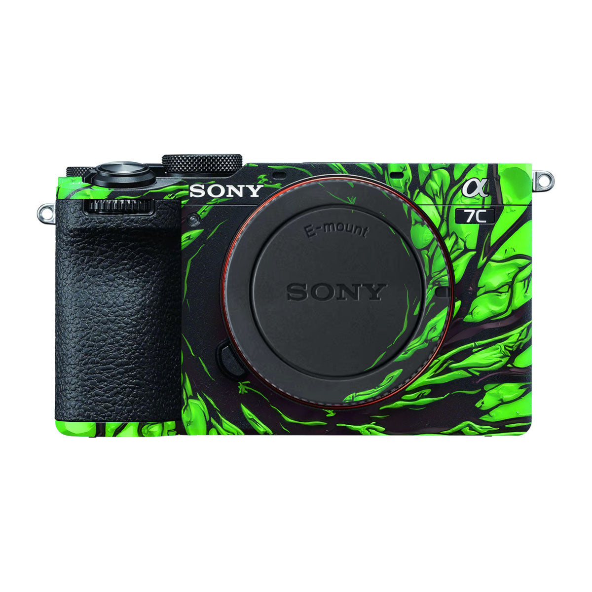 Venom Green Sony A7 CII Camera Skins