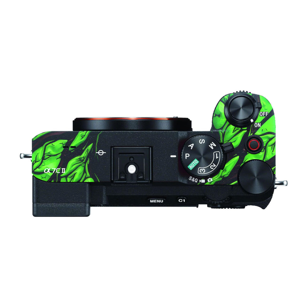 Venom Green Sony A7 CII Camera Skins
