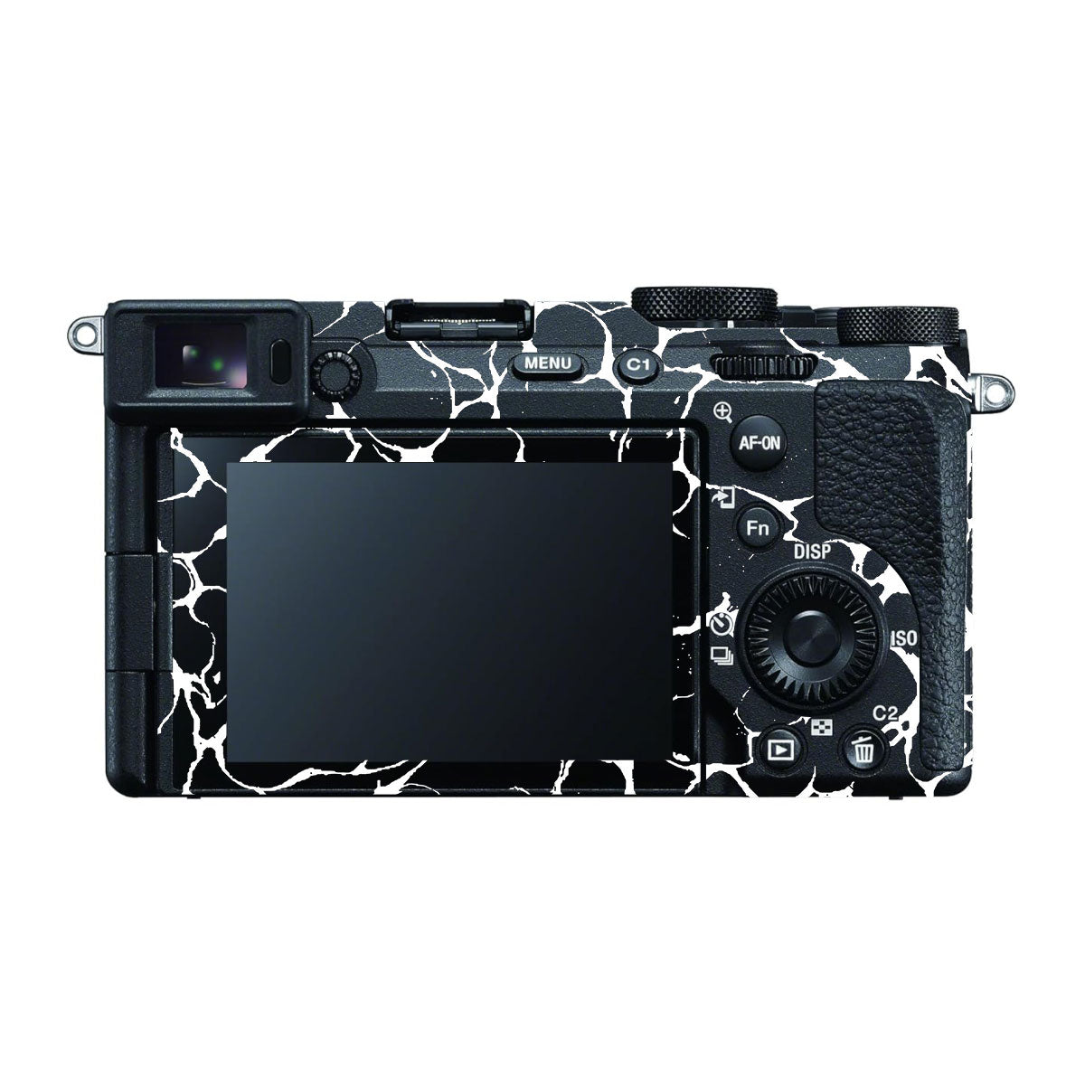 White Web Sony A7 CII Camera Skins