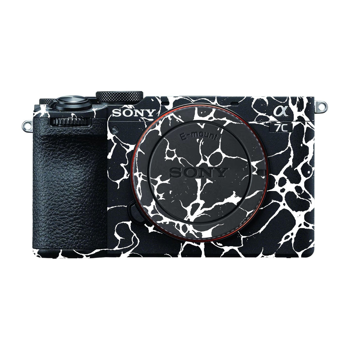 White Web Sony A7 CII Camera Skins