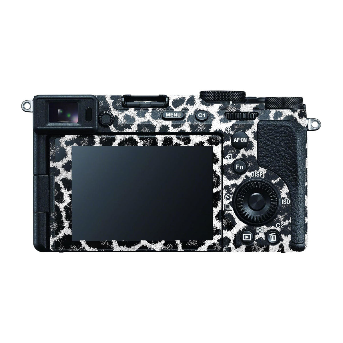 Snow Leopard Spots Sony A7 CII Camera Skins