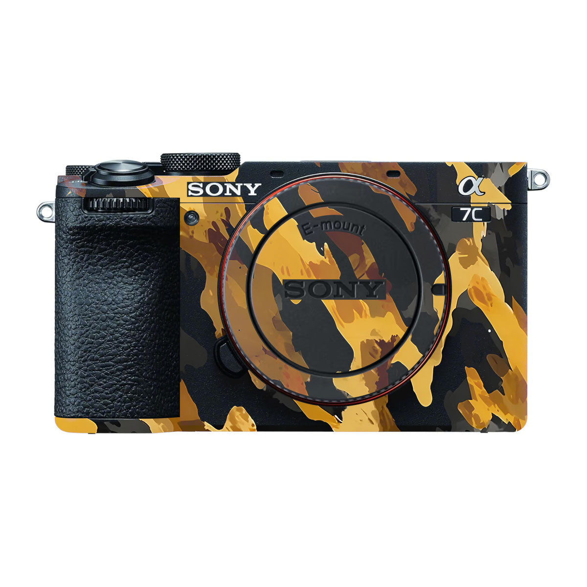Camo Tiger Blend Sony A7 CII Camera Skins
