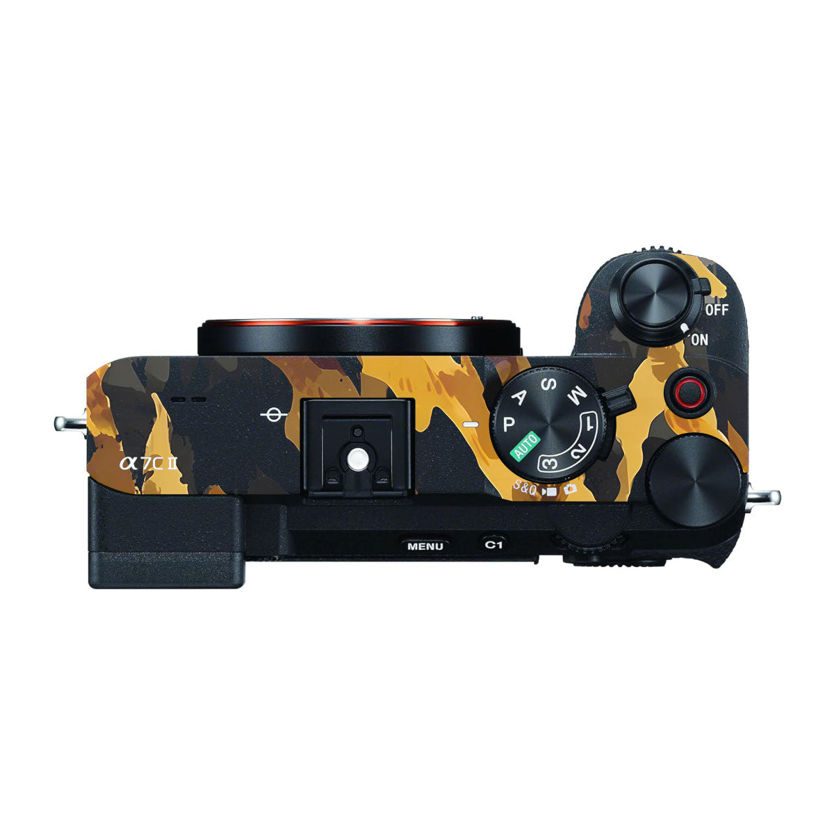 Camo Tiger Blend Sony A7 CII Camera Skins