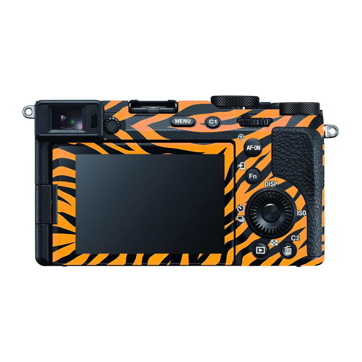 Zebra Gold Pattern Sony A7 CII Camera Skins