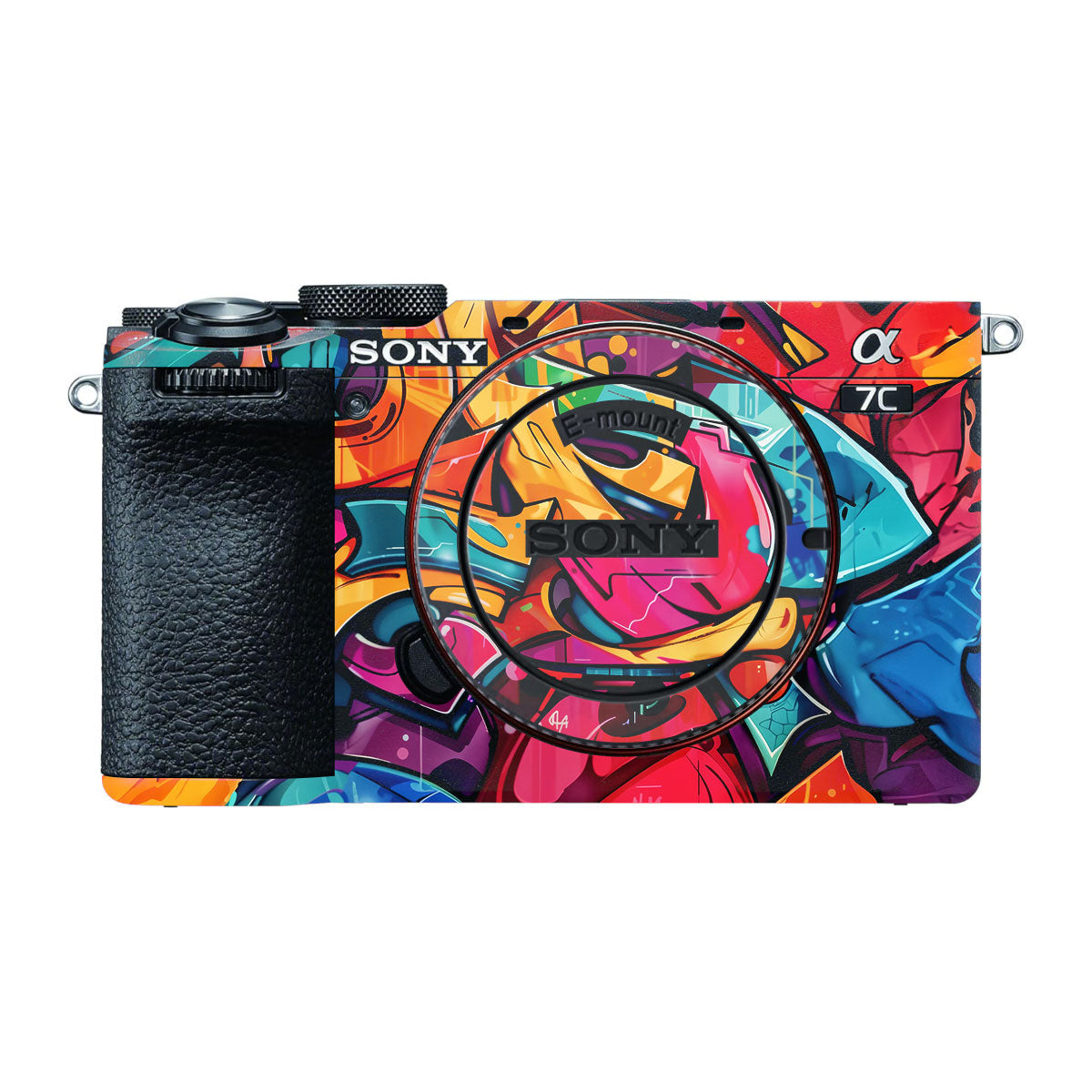 Urban Graffiti Explosion Sony A7 CII Camera Skins