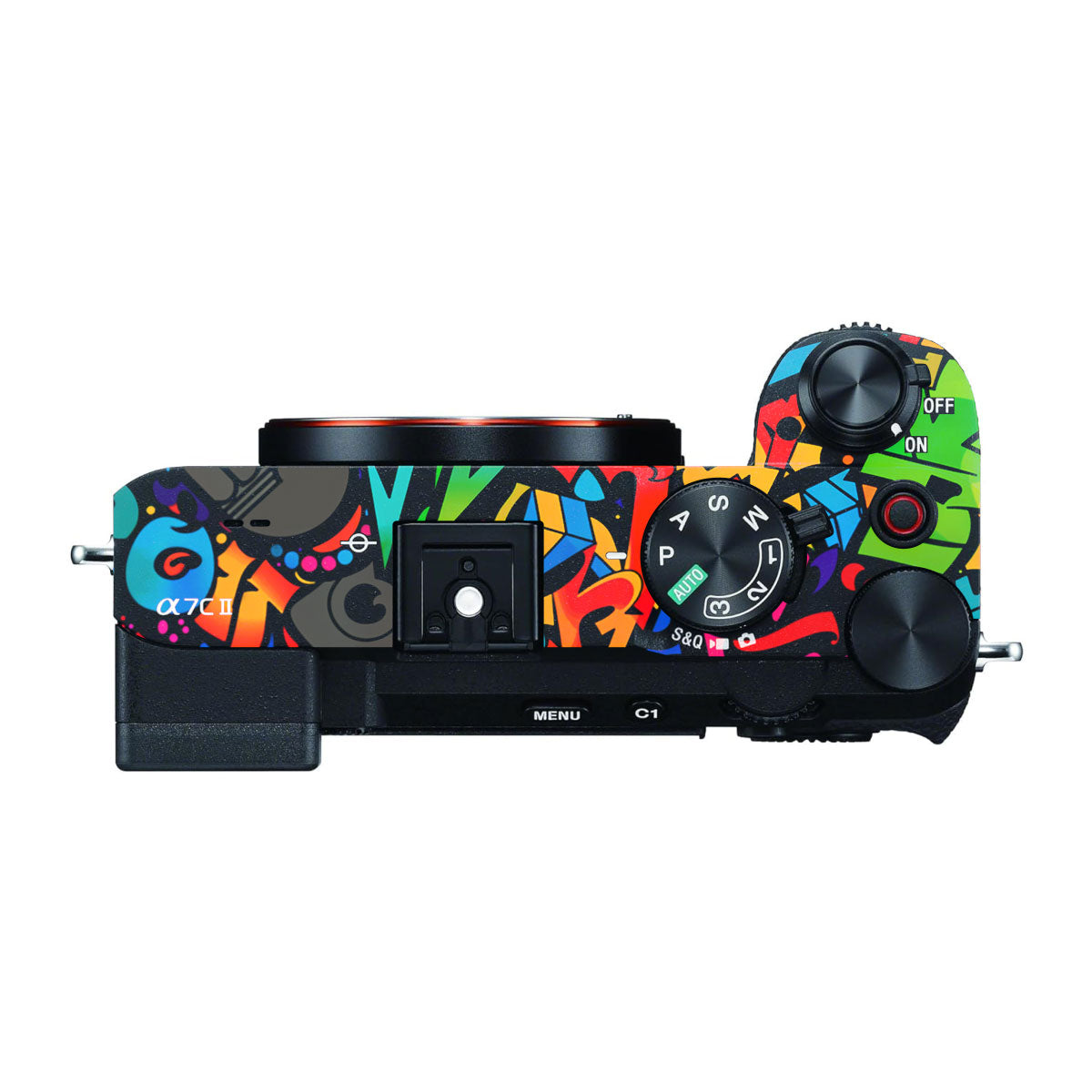 Colorful Urban Street Art Lettering Sony A7 CII Camera Skins