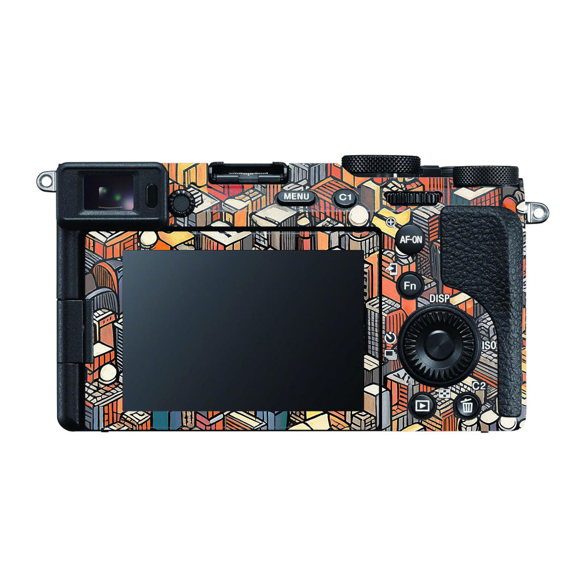 Isometric Cityscape Sony A7 CII Camera Skins