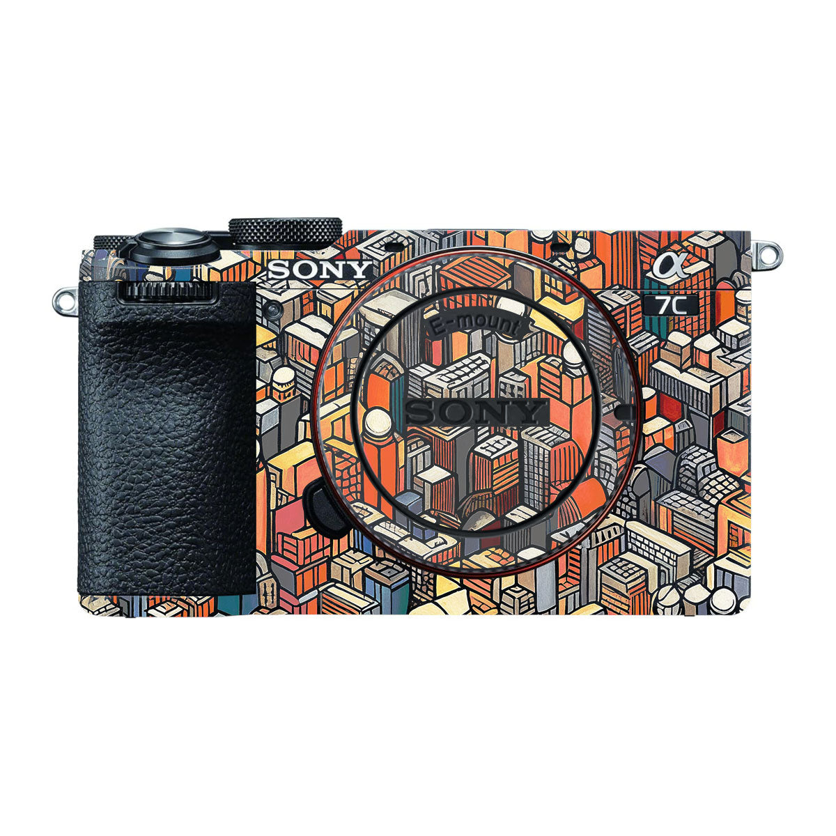 Isometric Cityscape Sony A7 CII Camera Skins