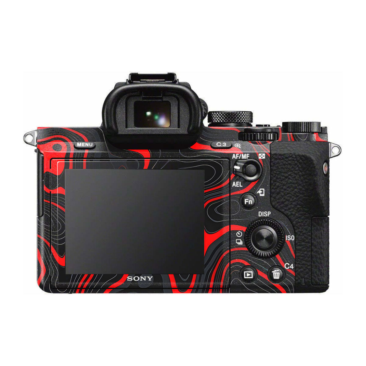 Crimson Waves Sony A7 II Camera Skins