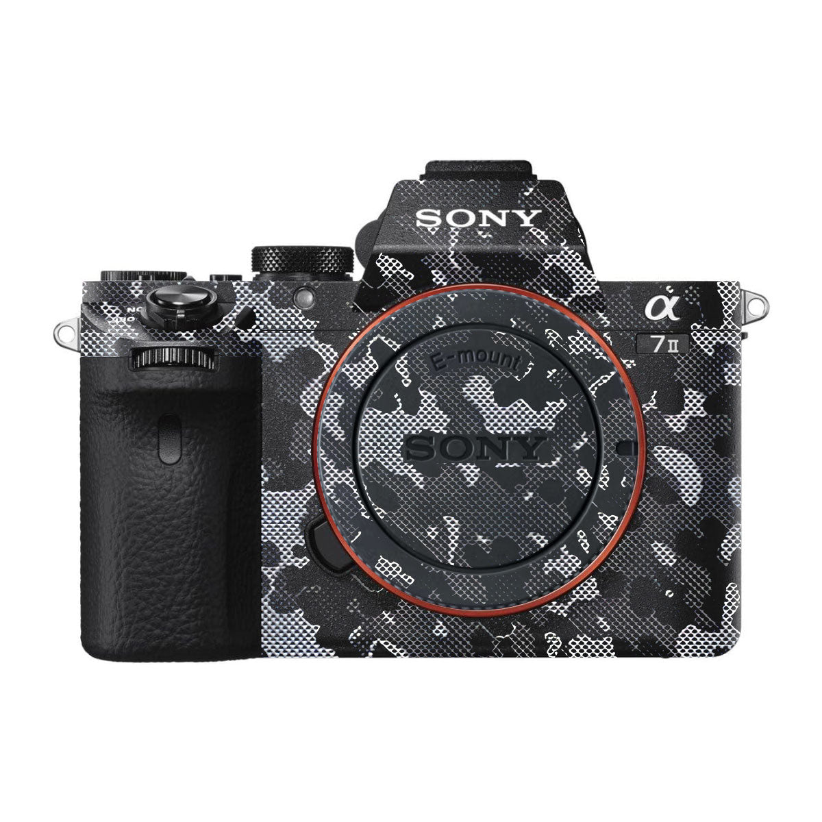 Stealth Grey Camo Sony A7 II Camera Skins