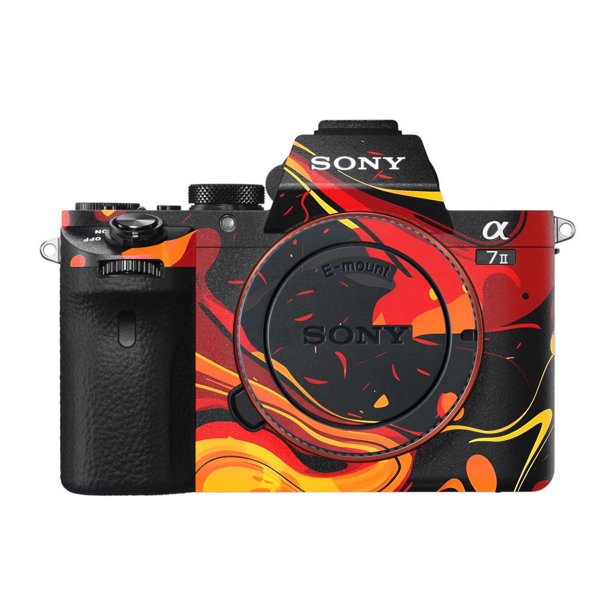 Lava Burst Sony A7 II Camera Skins