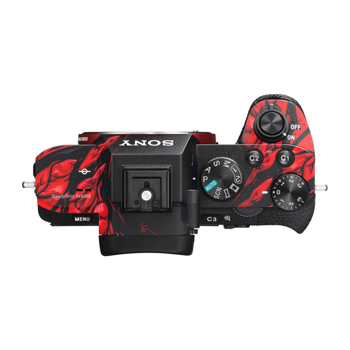Venom Red Sony A7 II Camera Skins