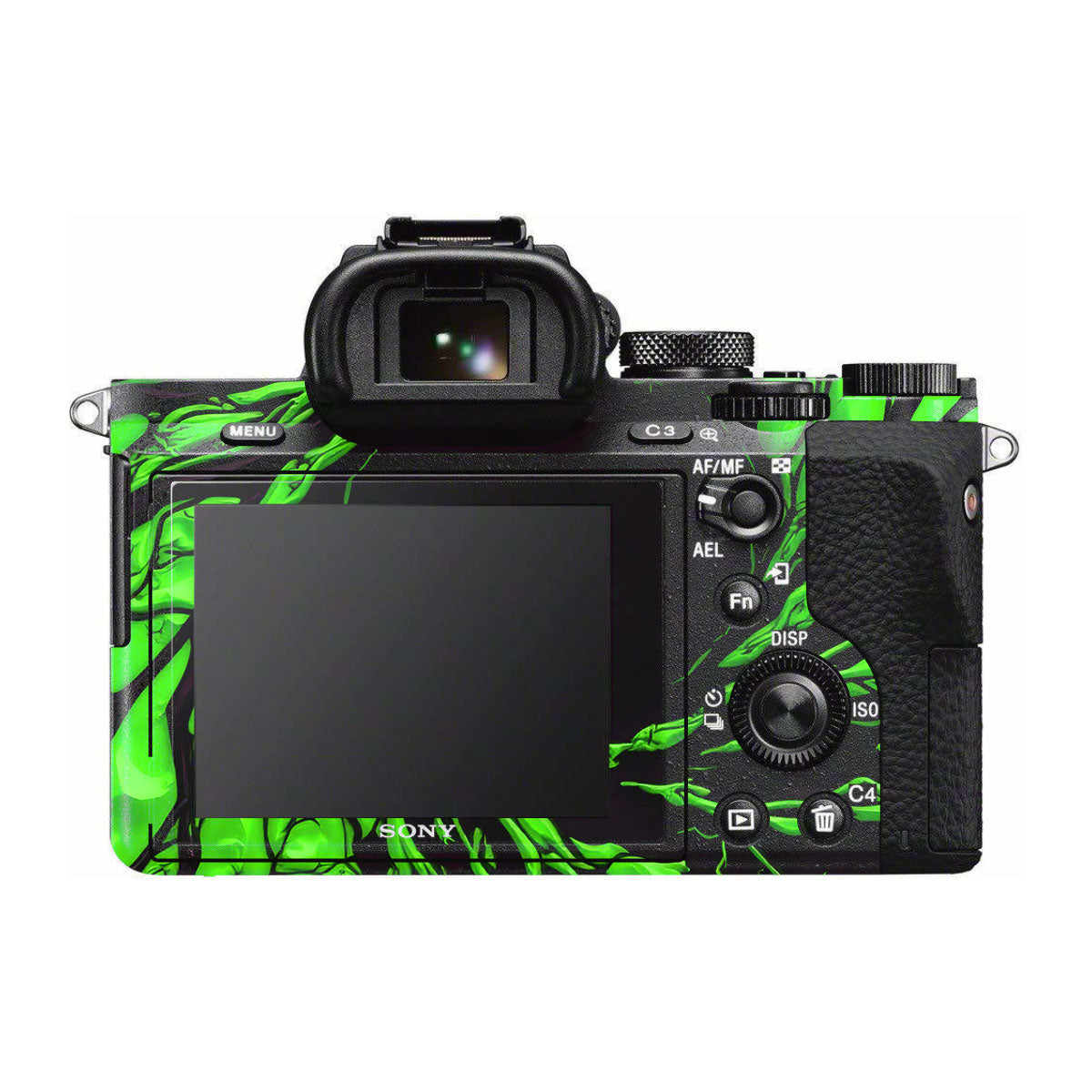 Venom Green Sony A7 II Camera Skins