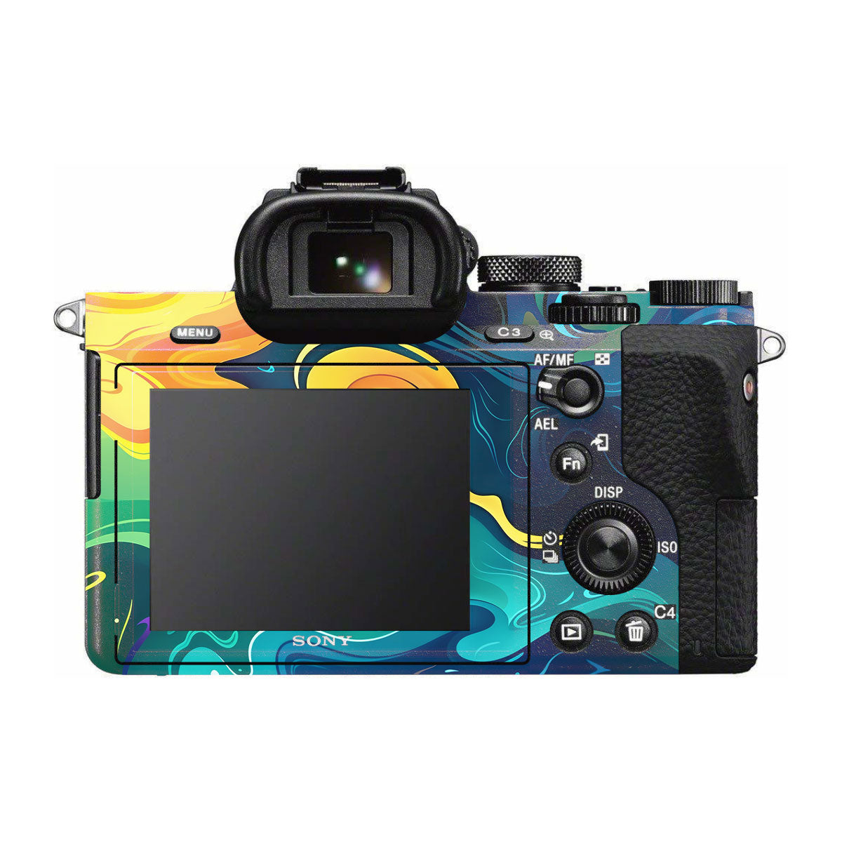 Rainbow Liquid Fusion Sony A7 II Camera Skins