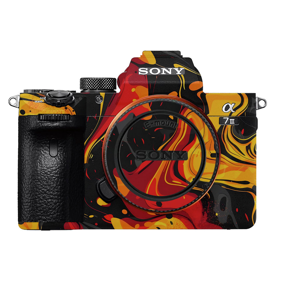 Lava Burst Sony A7MIII Camera Skins