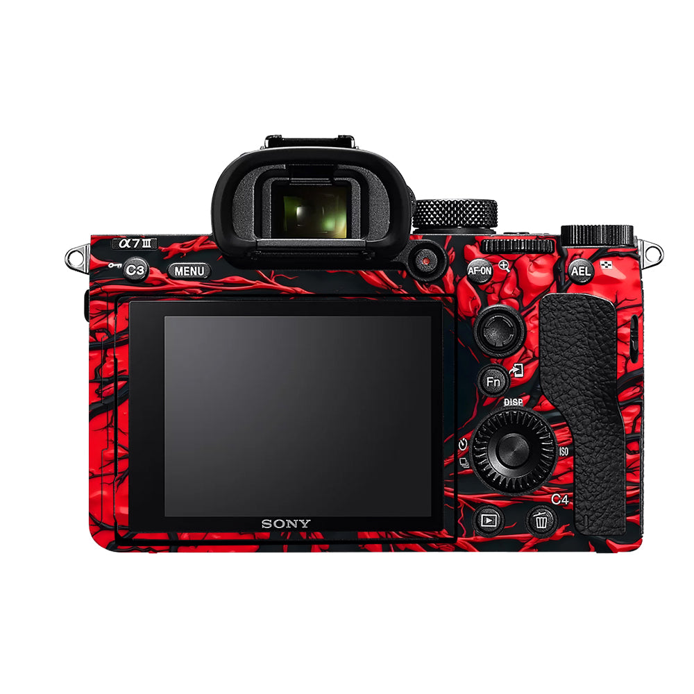 Venom Red Sony A7MIII Camera Skins