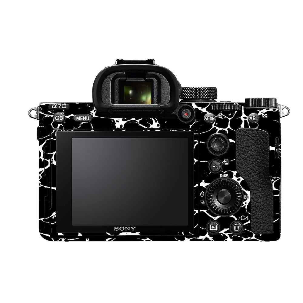 White Web Sony A7MIII Camera Skins