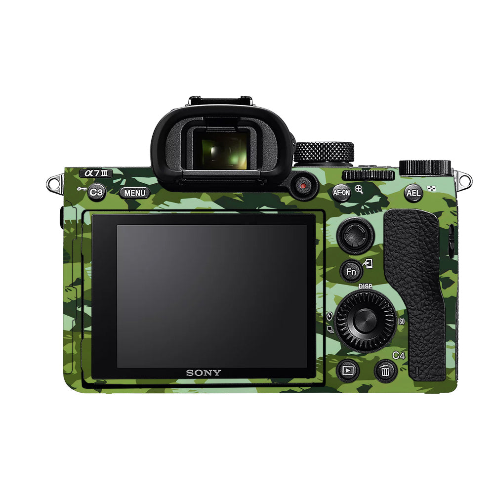 Tropic Camo Sony A7MIII Camera Skins