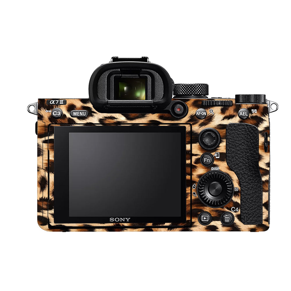 Classic Leopard Spots Sony A7MIII Camera Skins