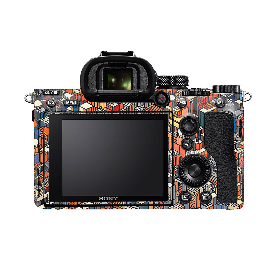 Isometric Cityscape Sony A7MIII Camera Skin