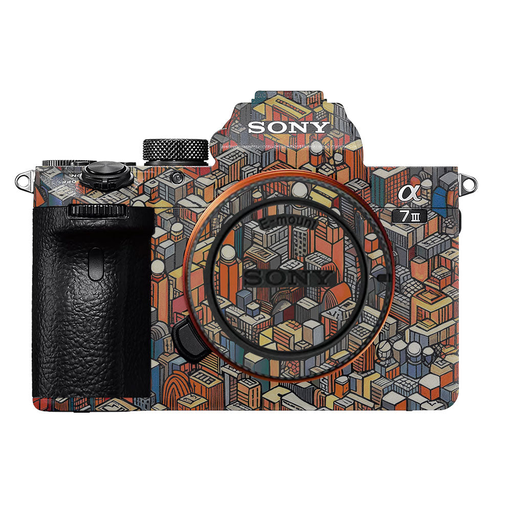 Isometric Cityscape Sony A7MIII Camera Skin