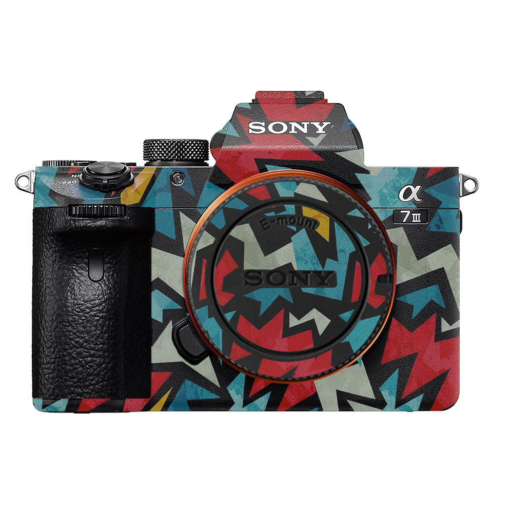 Pop Art Lightning Sony A7MIII Camera Skin