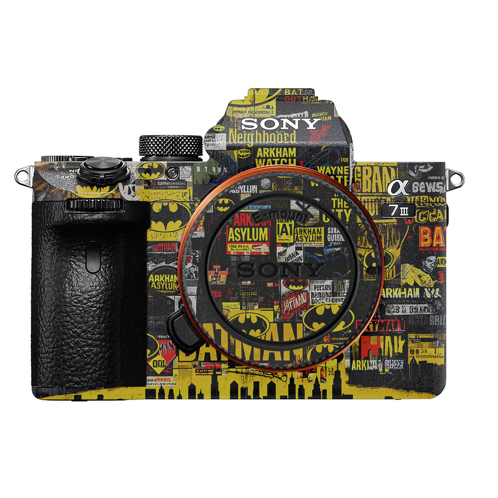 Batman Collage Sony A7MIII Camera Skin