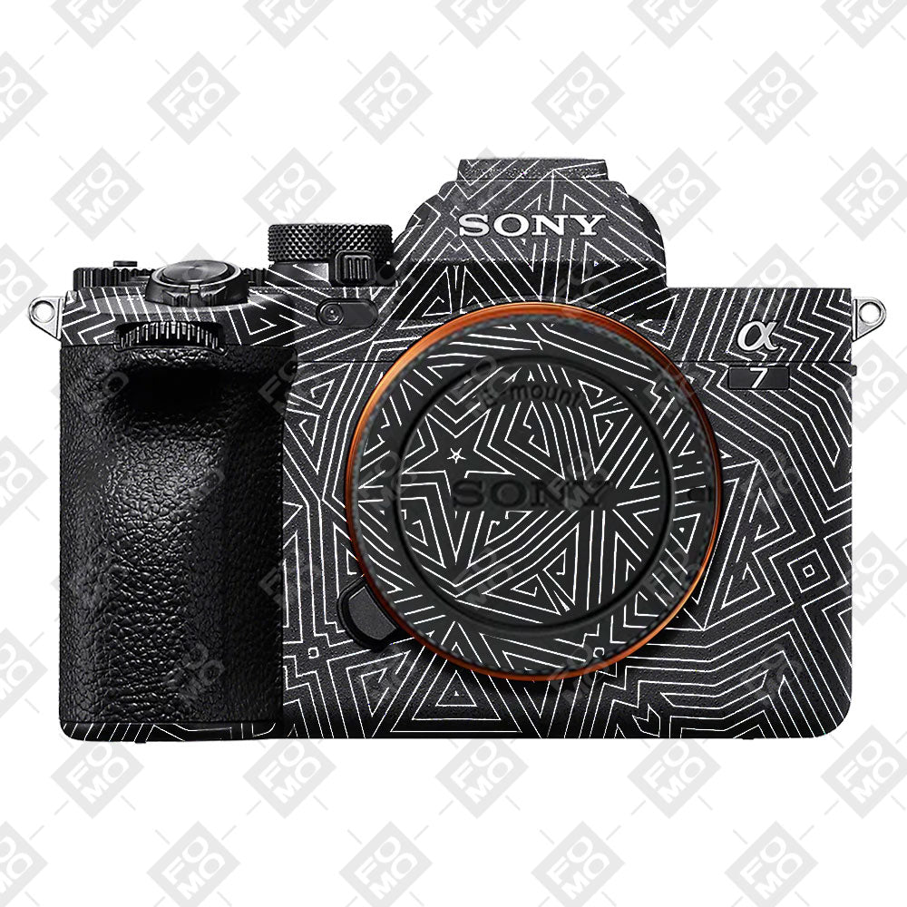 Geometric Pattern Sony A7MIV Camera Skins