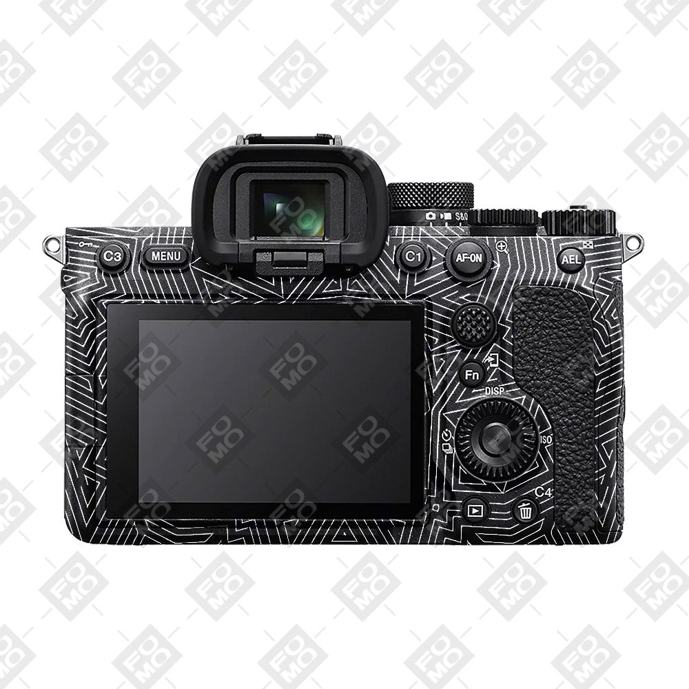Geometric Pattern Sony A7MIV Camera Skins
