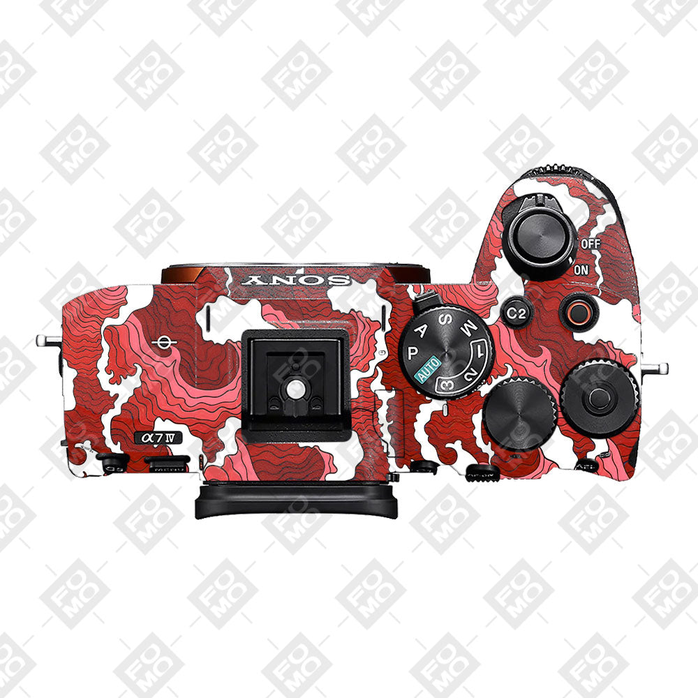 Cherry Waves Sony A7MIV Camera Skins