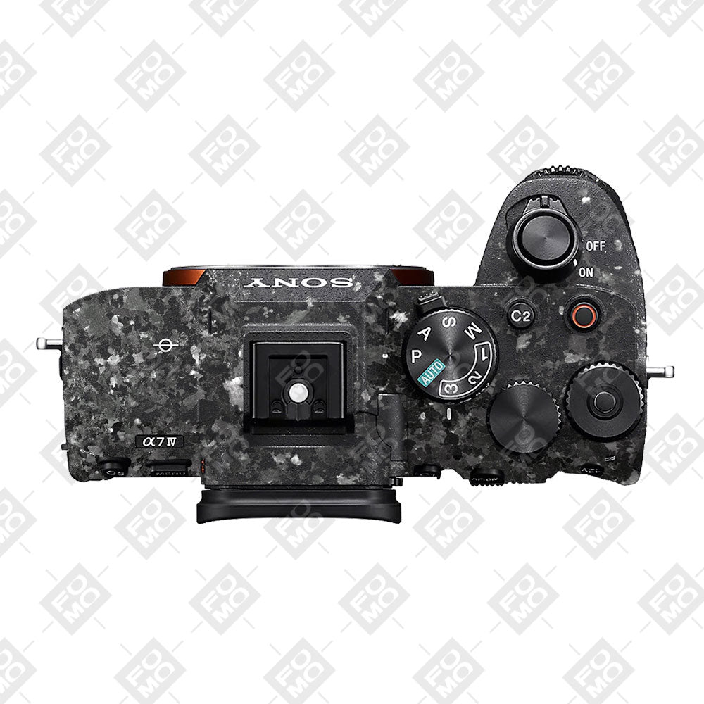Black Granite Sony A7MIV Camera Skins