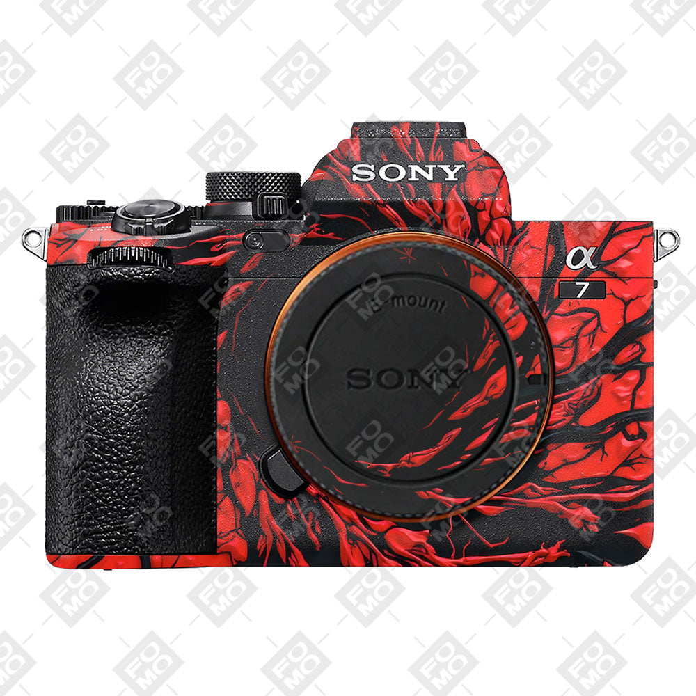 Venom Red Sony A7MIV Camera Skins