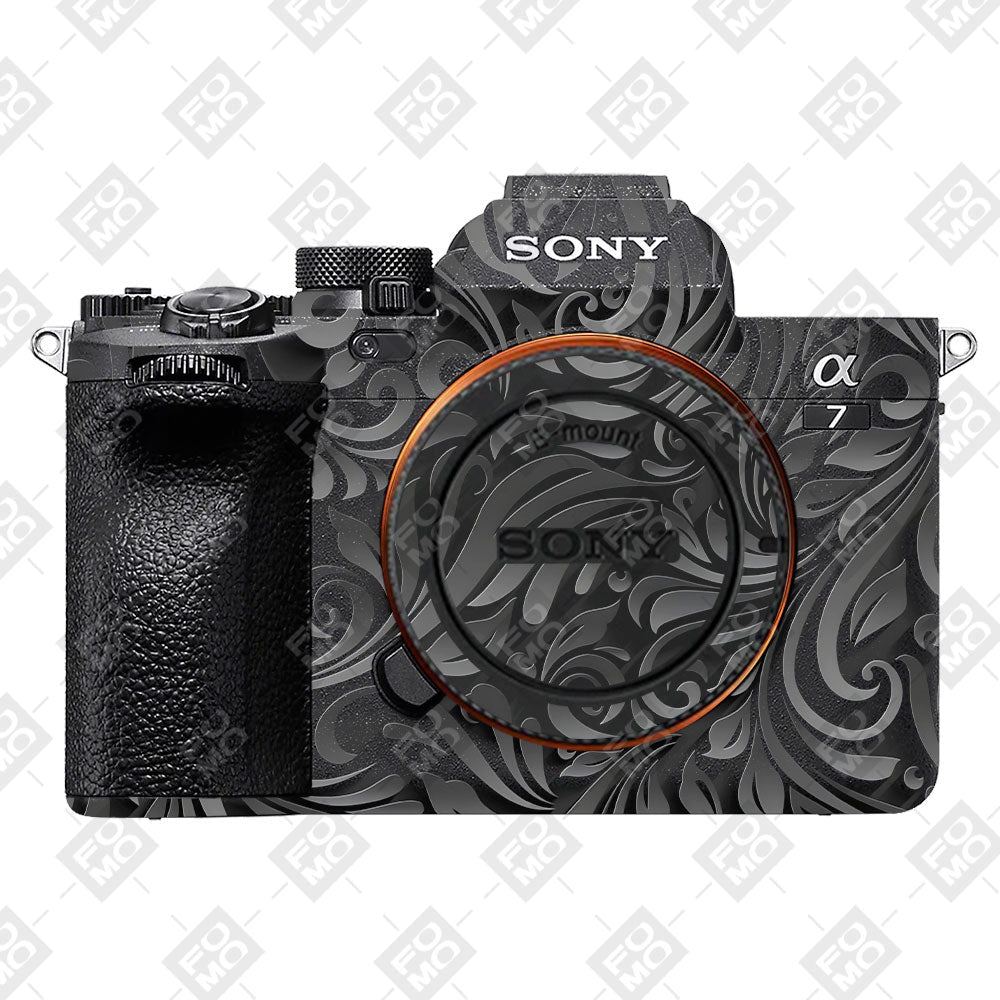 Shadow Swirl Sony A7MIV Camera Skins