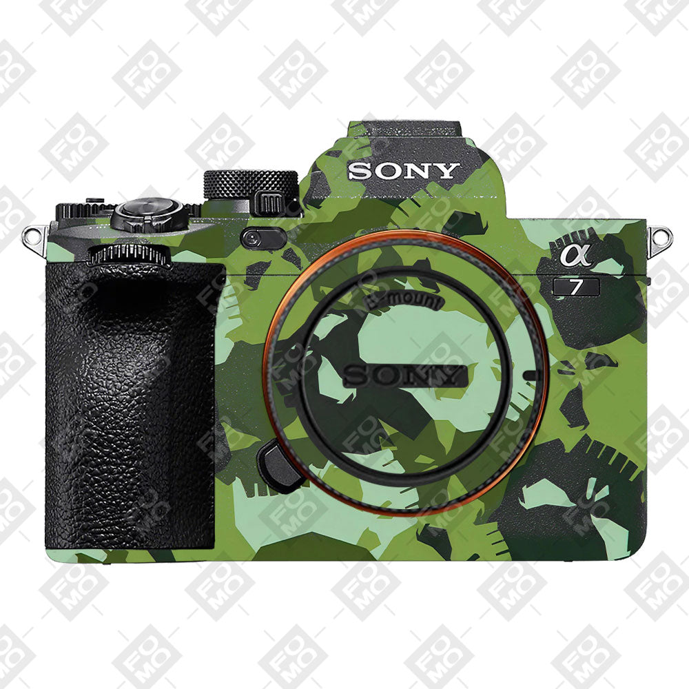 Tropic Camo Sony A7MIV Camera Skins