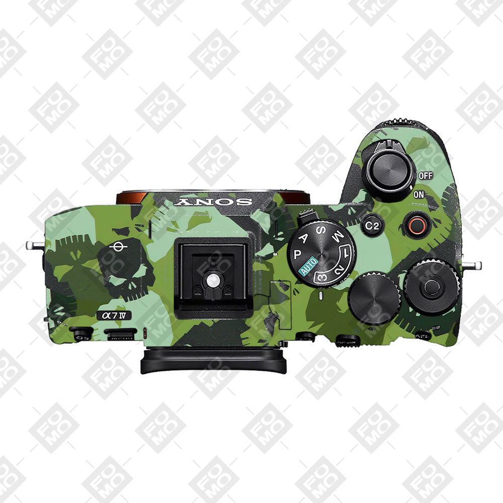 Tropic Camo Sony A7MIV Camera Skins