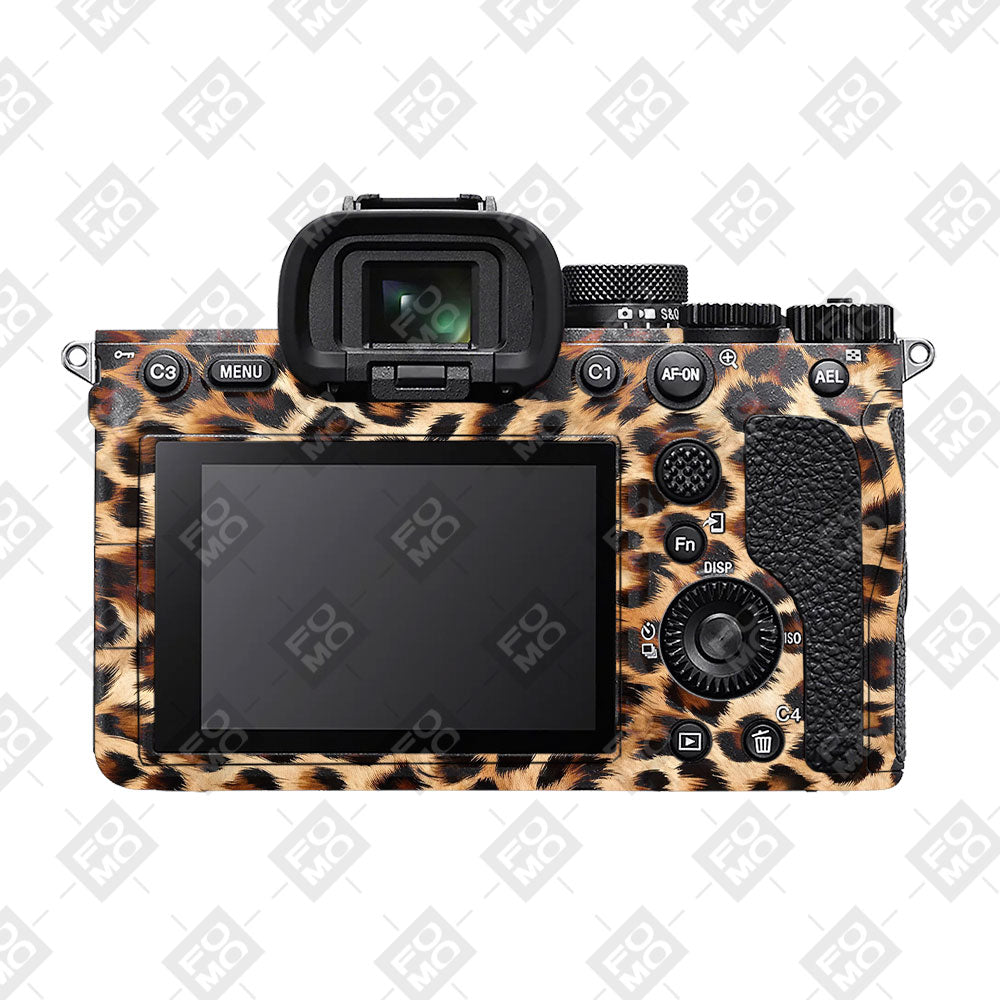 Classic Leopard Spots Sony A7MIV Camera Skins