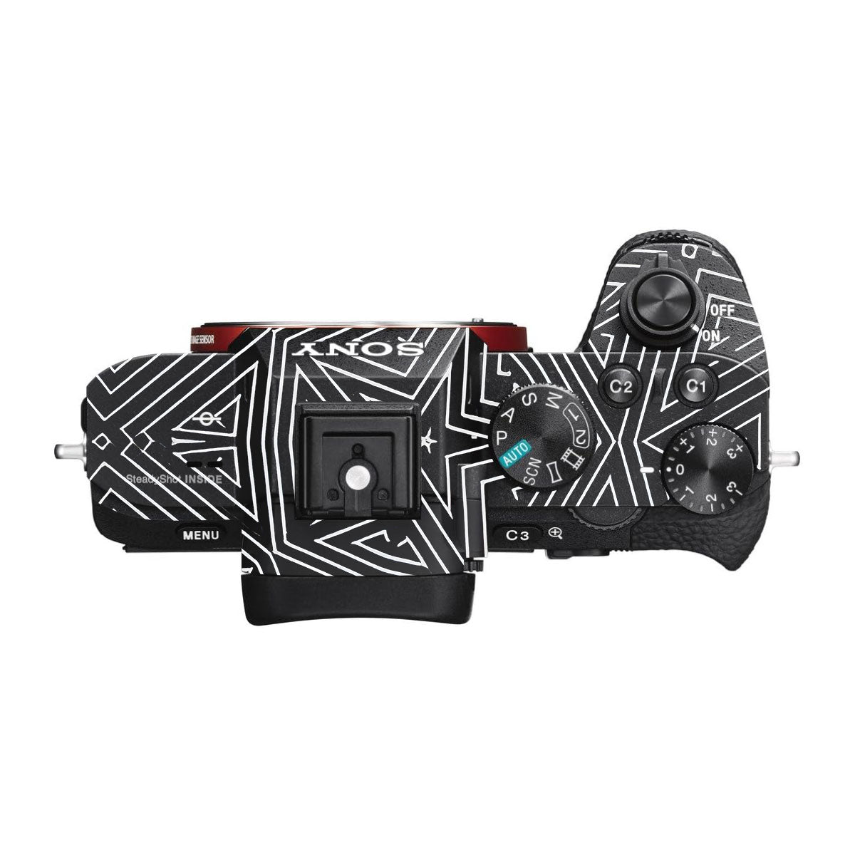 Geometric Pattern Sony A7R II Camera Skins