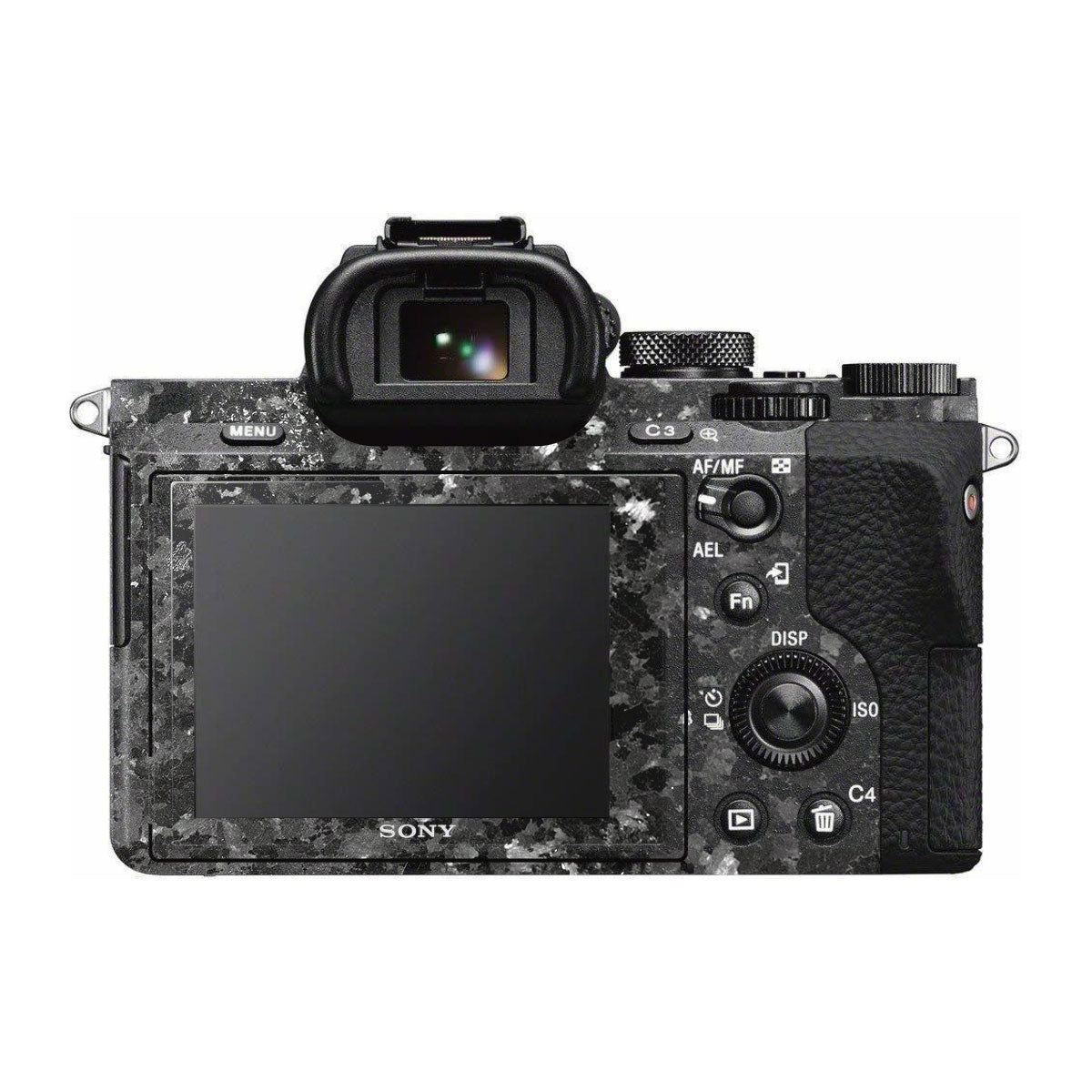 Black Granite Sony A7R II Camera Skins
