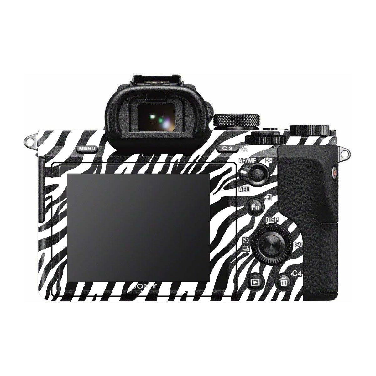 Classic Zebra Stripes Sony A7R II Camera Skins