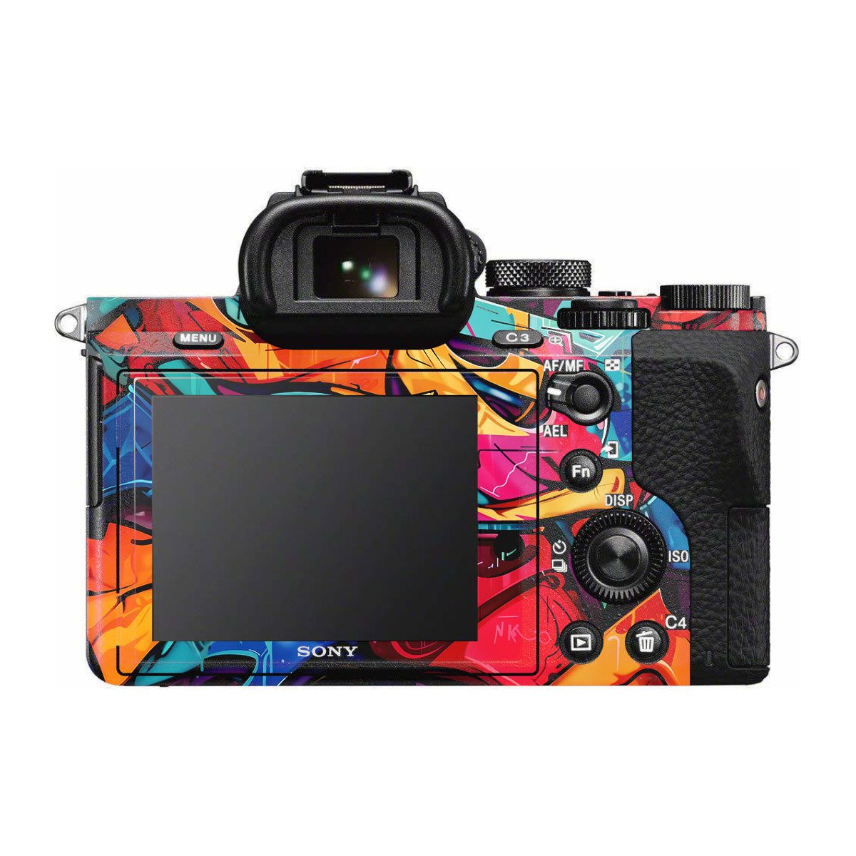 Urban Graffiti Explosion Sony A7R II Camera Skins