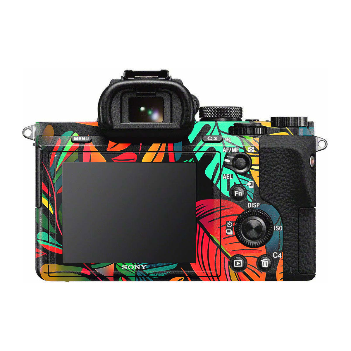 Tropical Jungle Leaves Sony A7R II Camera Skins