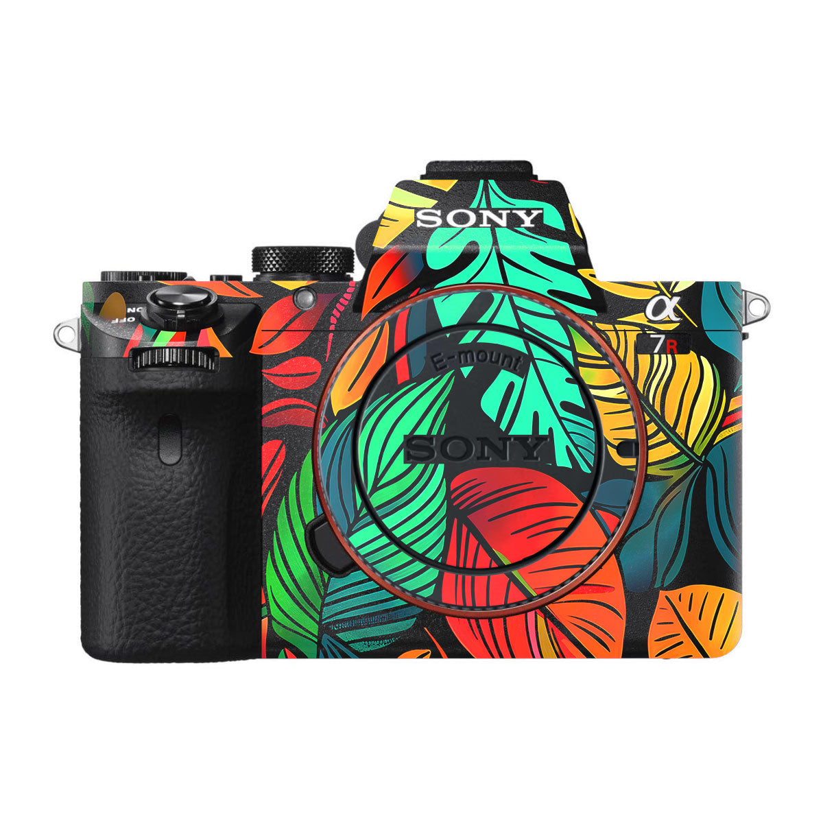Tropical Jungle Leaves Sony A7R II Camera Skins