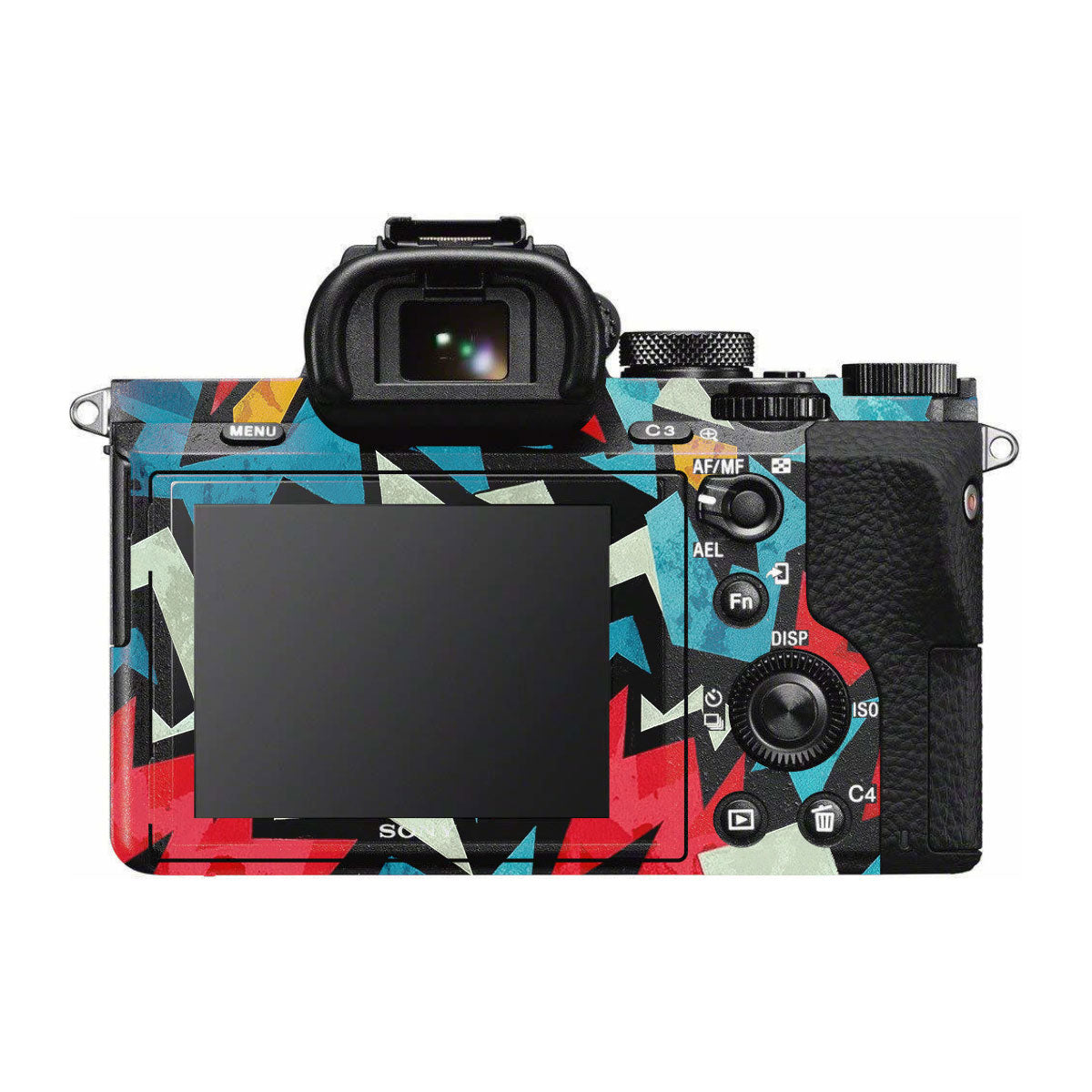 Pop Art Lightning Sony A7R II Camera Skins