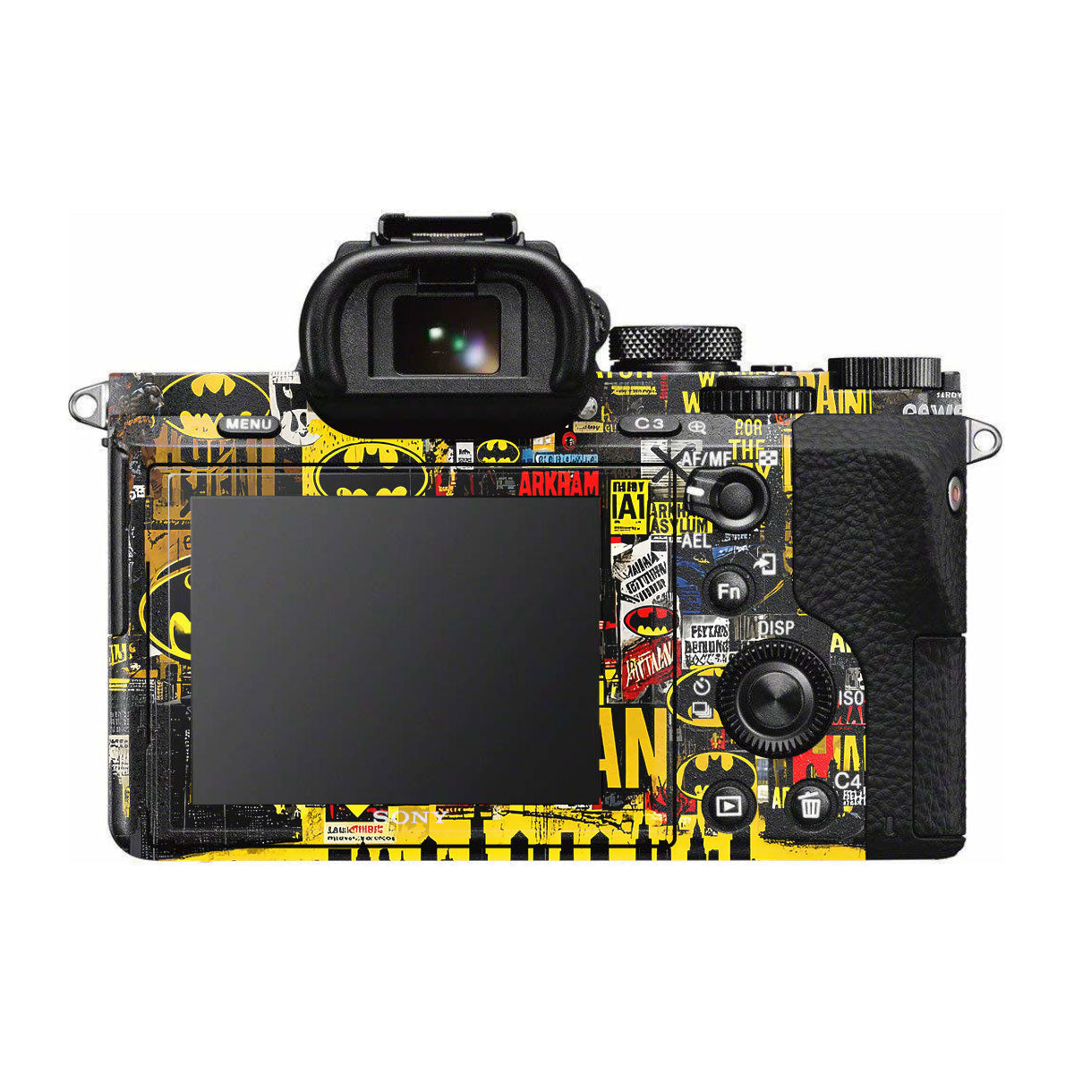 Batman Collage Sony A7R II Camera Skin