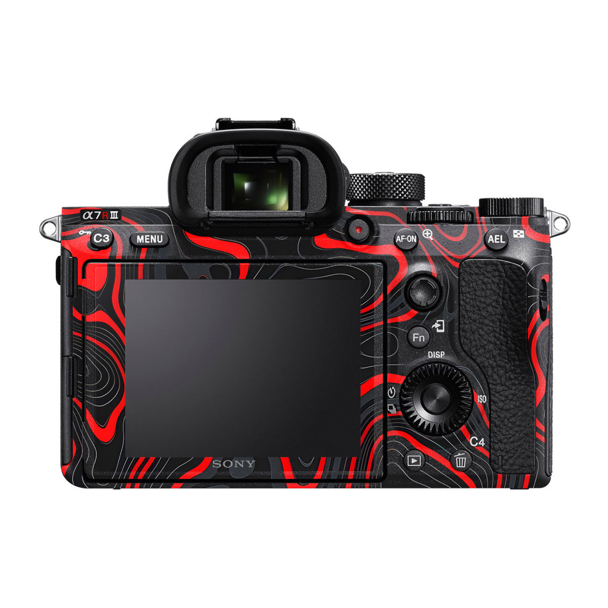 Crimson Waves Sony A7R III Camera Skins