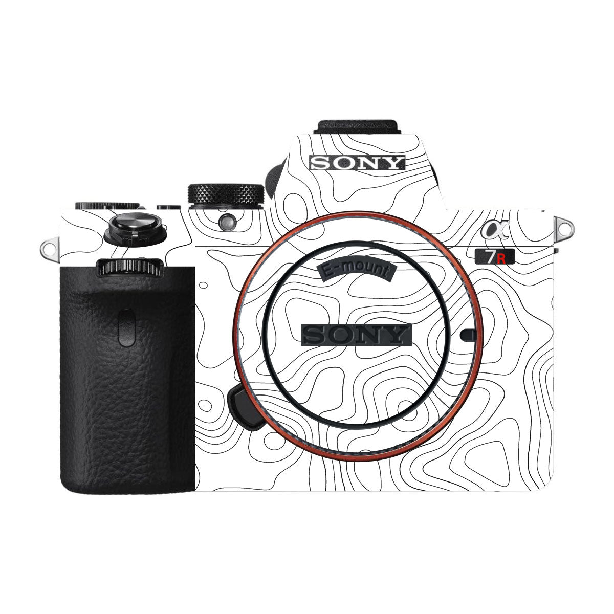 White Contour Design Sony A7R III Camera Skins