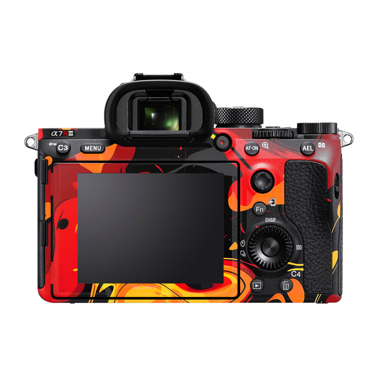 Lava Burst Sony A7R III Camera Skins