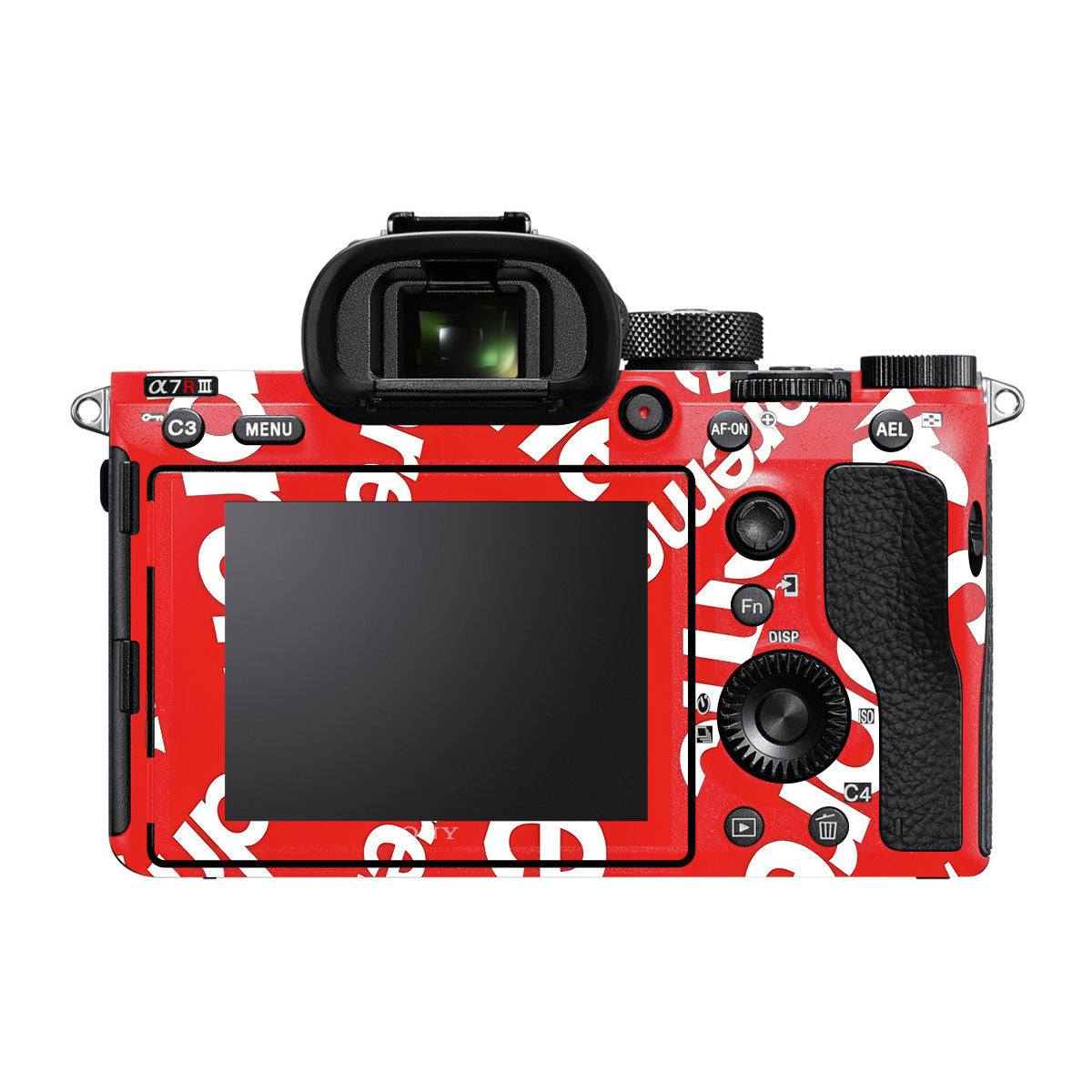 Supreme Red Sony A7R III Camera Skins